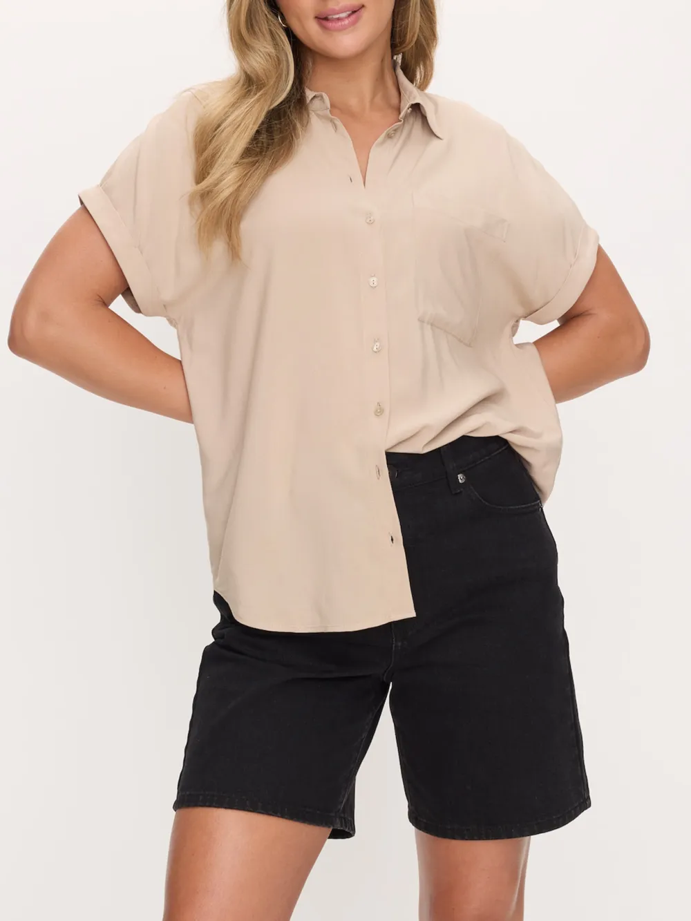 Striped Utility Shirt