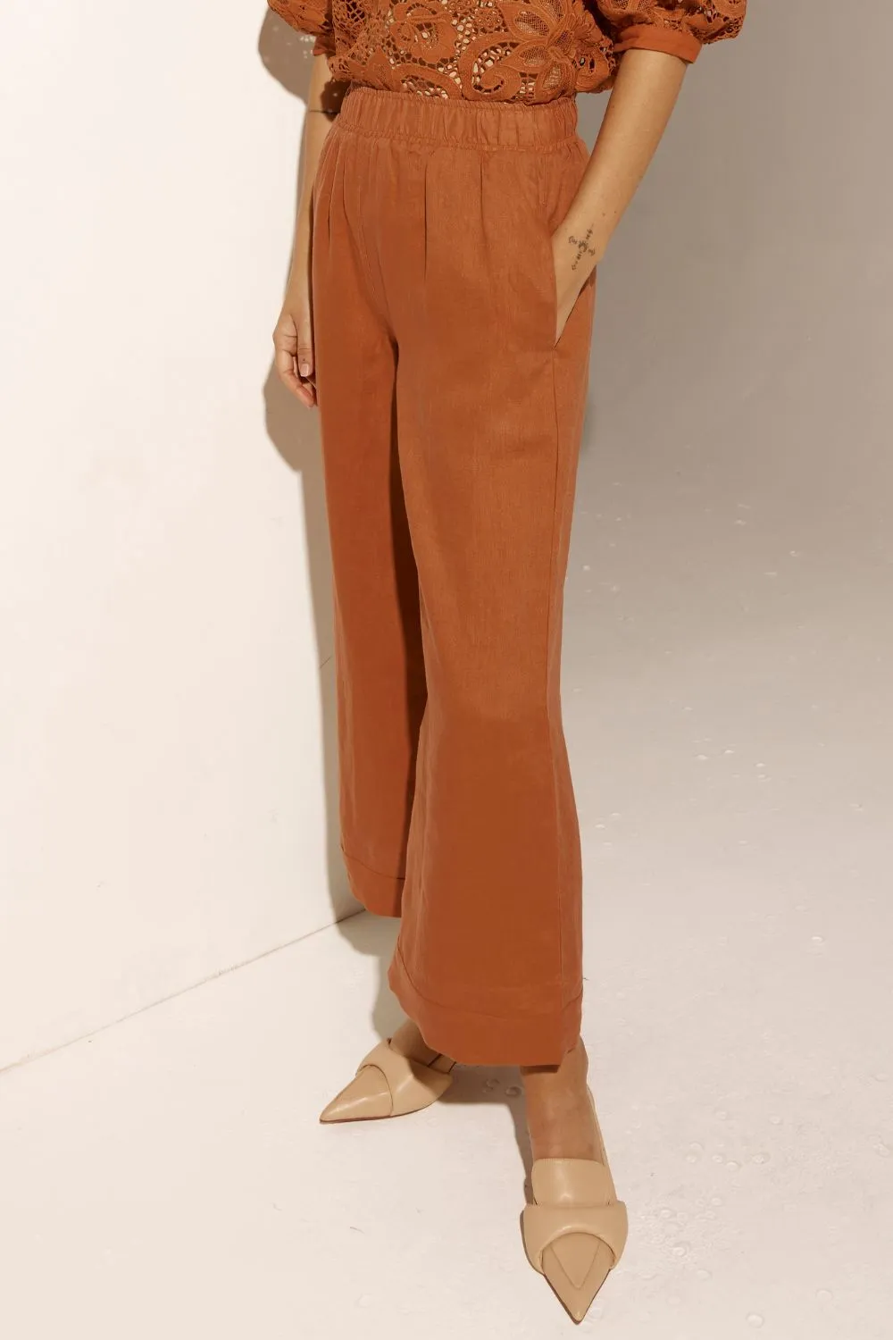 wattage pant - toffee