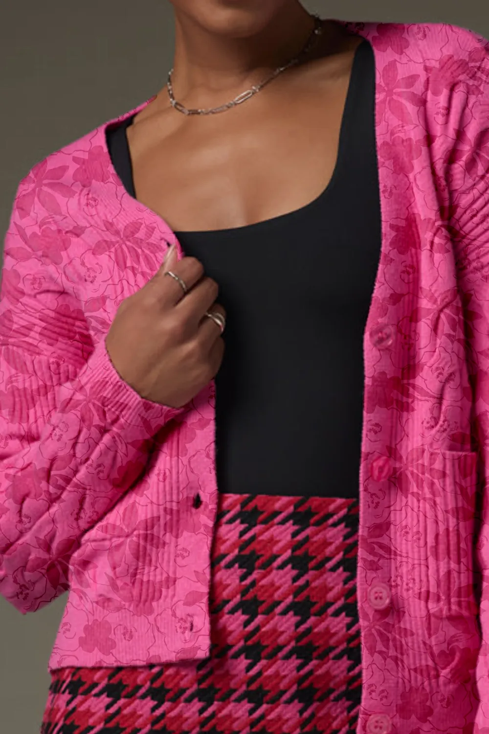 Alisha Cable Knit Short Cardigan