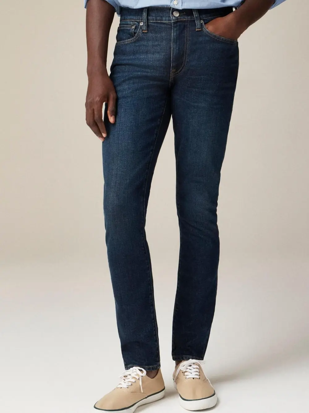 Dark Blue Slim Fit Men's Jeans