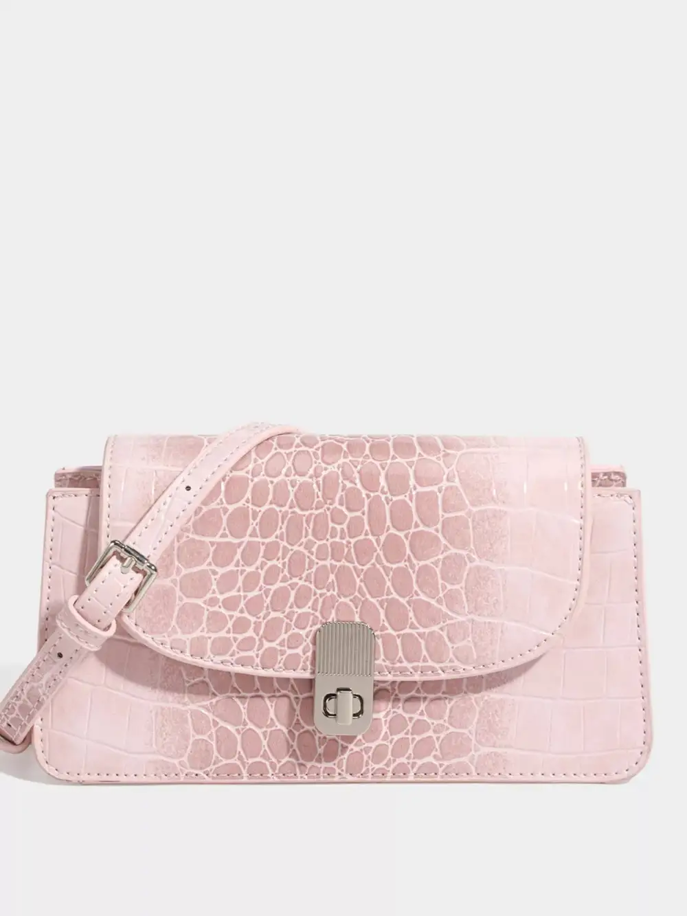 Everyday Crocodile Embossed Crossbody Bag