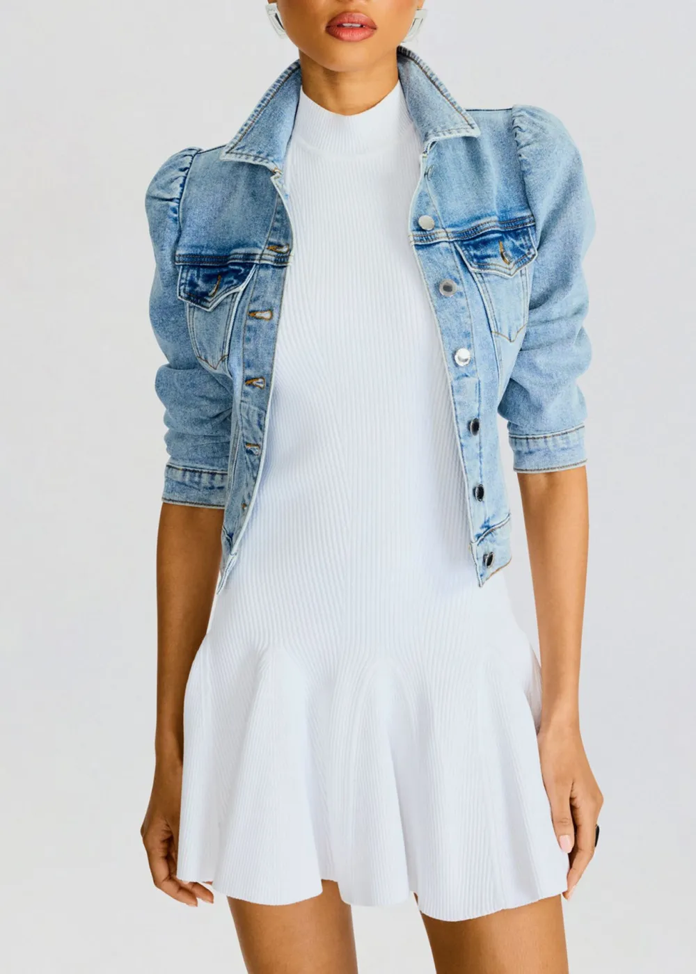 Long Sleeve Button Up Jacket