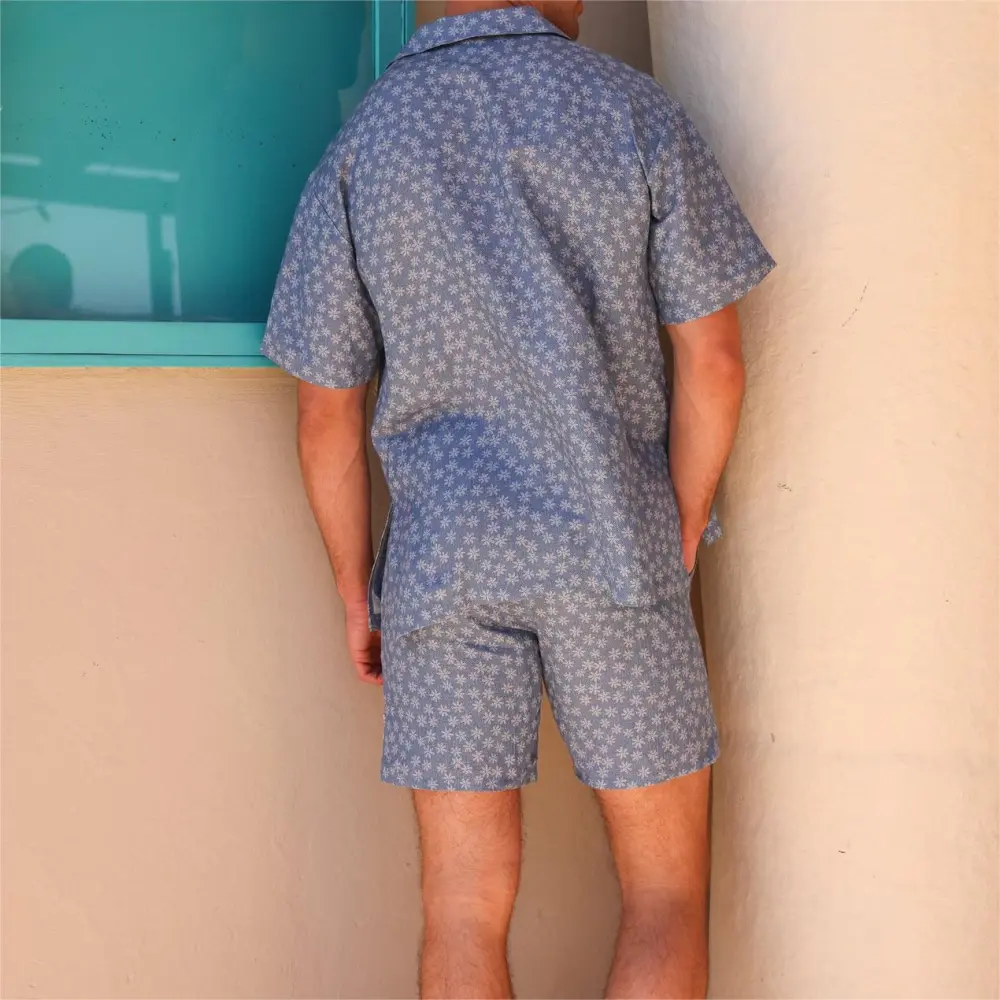 Oversized Linen Shirt - Daisy Denim