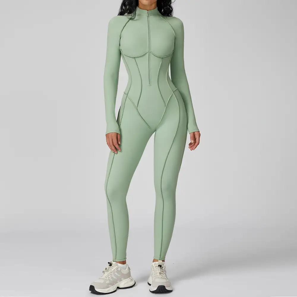 Half Zip Training Onesie
