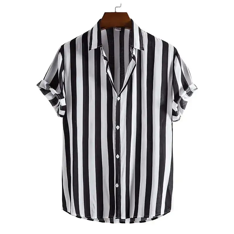 Linen Blend Camp Shirt