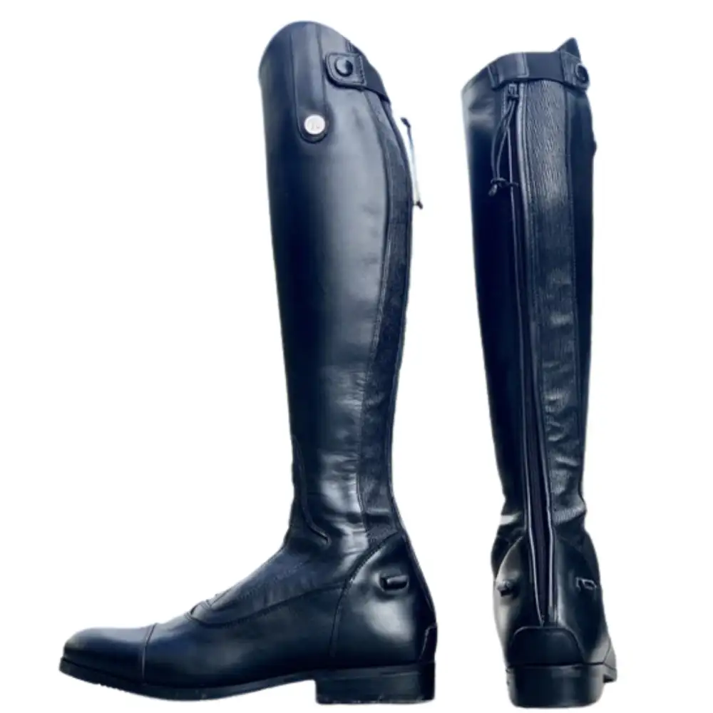 Leather Long Riding Boots (Regular Height)