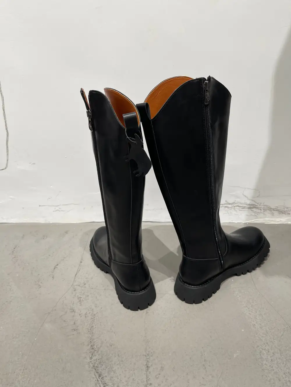 Slimline Easy Wear Faux Leather Everyday Boots