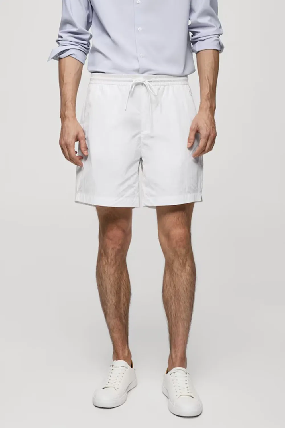 Daily Water-Repellent Shorts With Drawstring