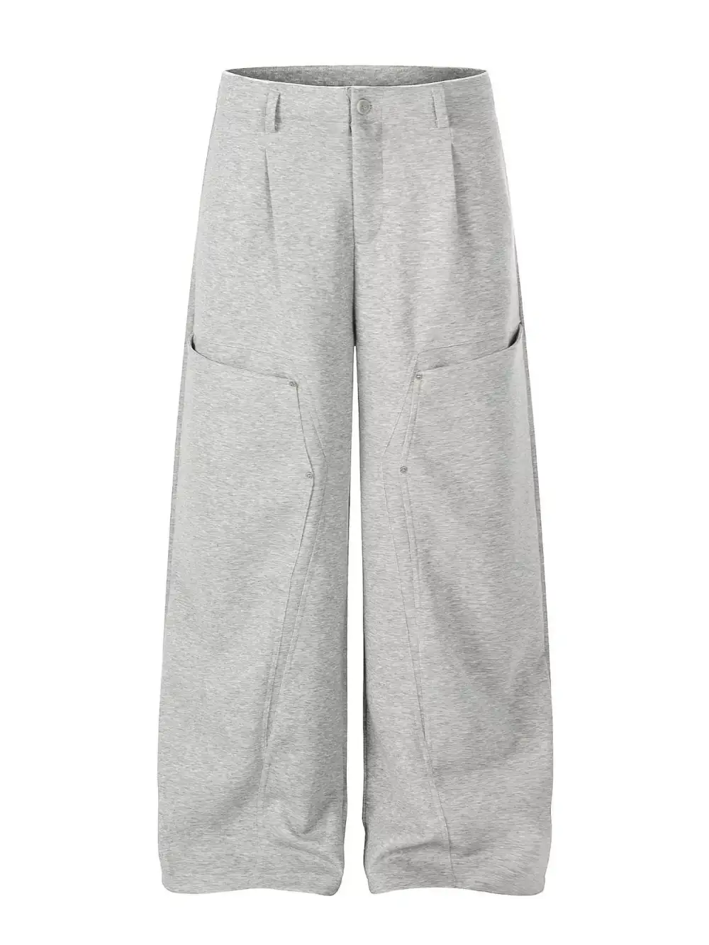 Men's Wide Leg Pants with Pockets