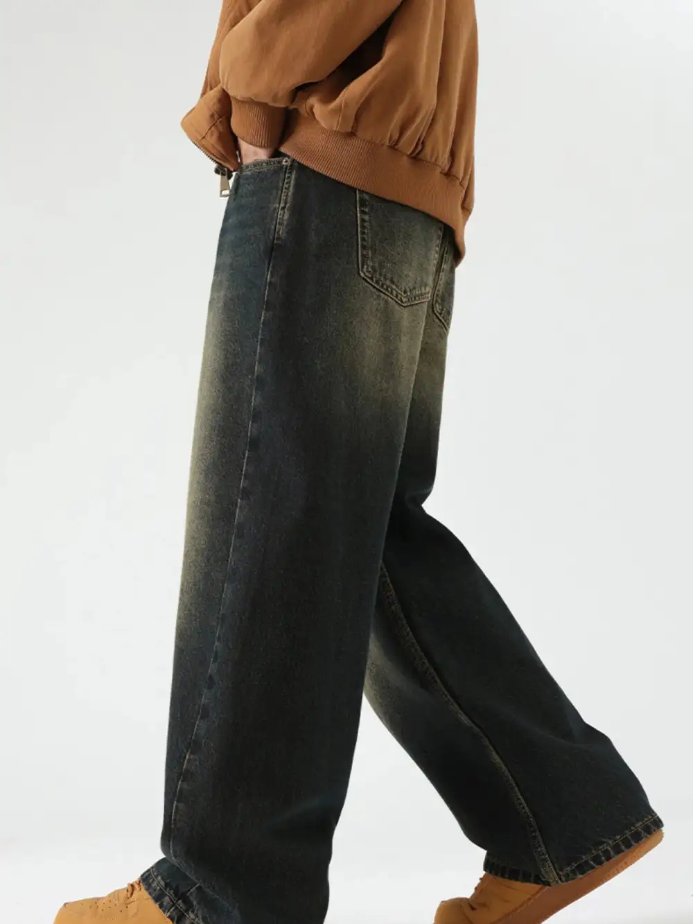 Wide Leg Baggy Jeans