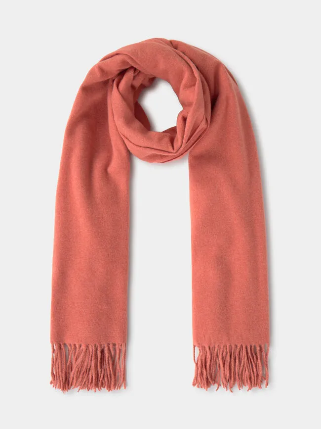 Solid Basic Tassel Scarf