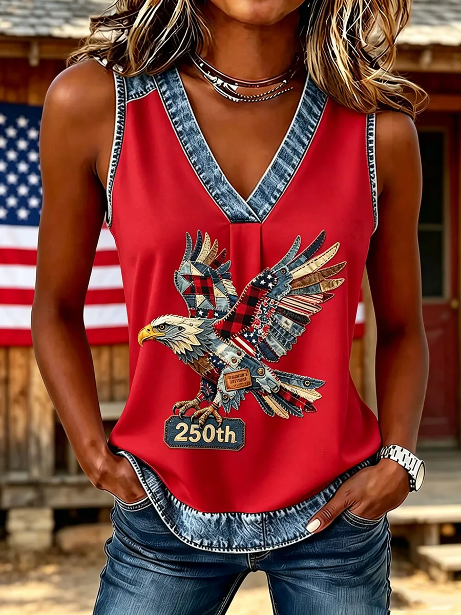 Women's American 250-Year Western Style Vest