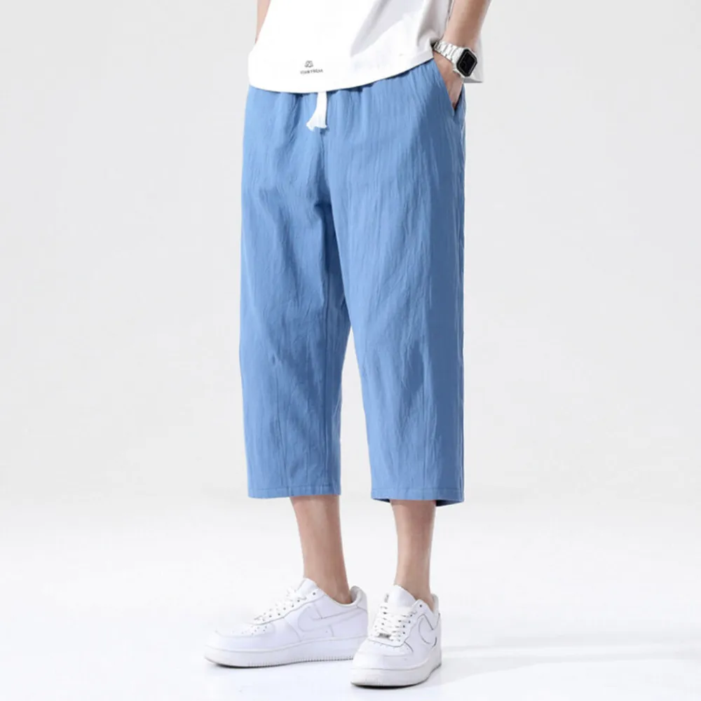 Clean Cropped Casual Pants