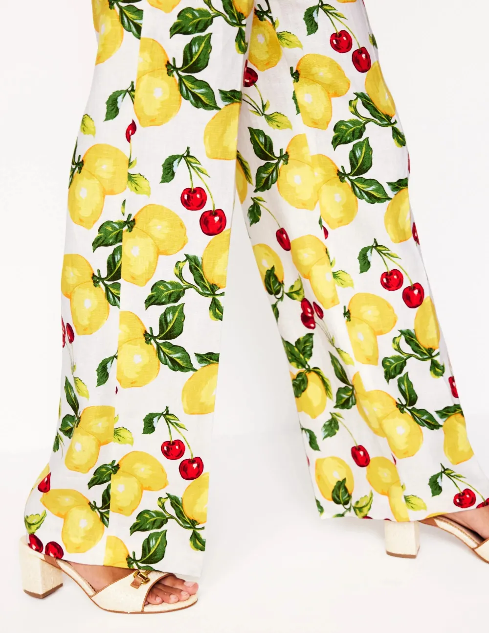 Linen Pants -Ivory