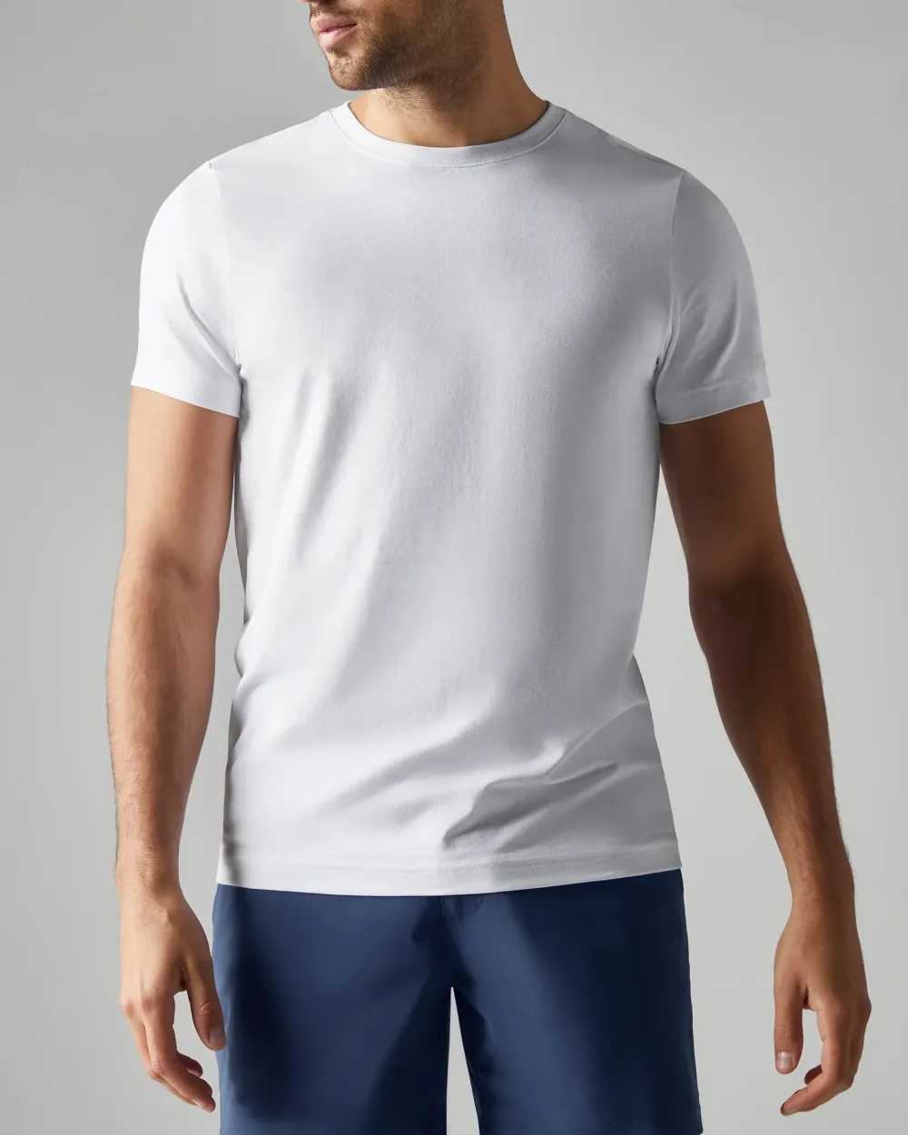 Fashionable Men's Casual Pure Cotton T-shirt