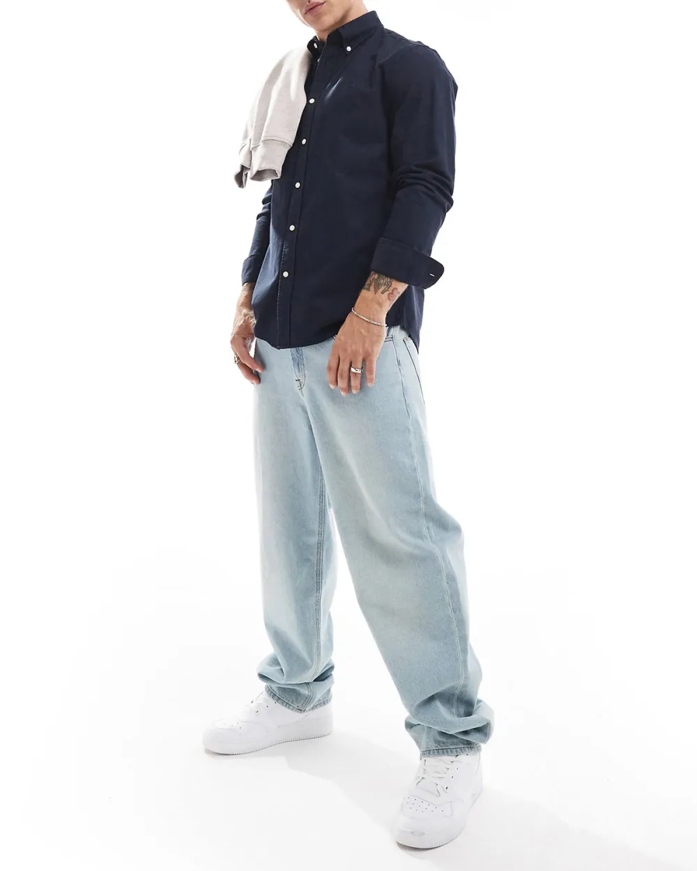 Long Sleeve Shirt In Navy