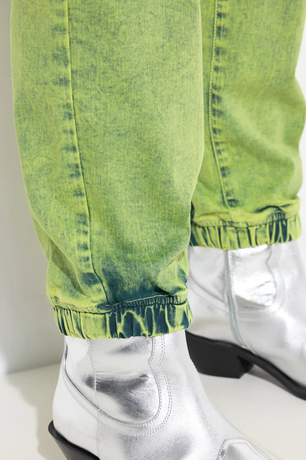 Drawstring Leg Jeans