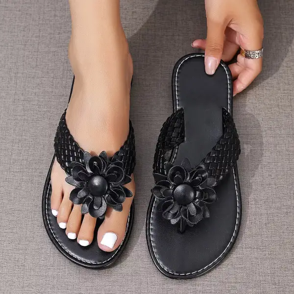Flower Toe Sandals
