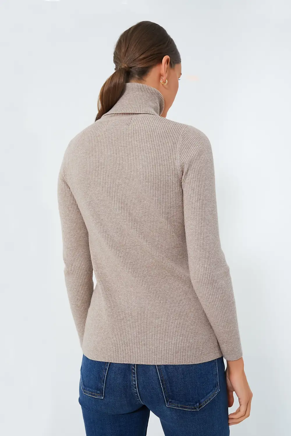 Oat Arlo Ribbed Turtleneck