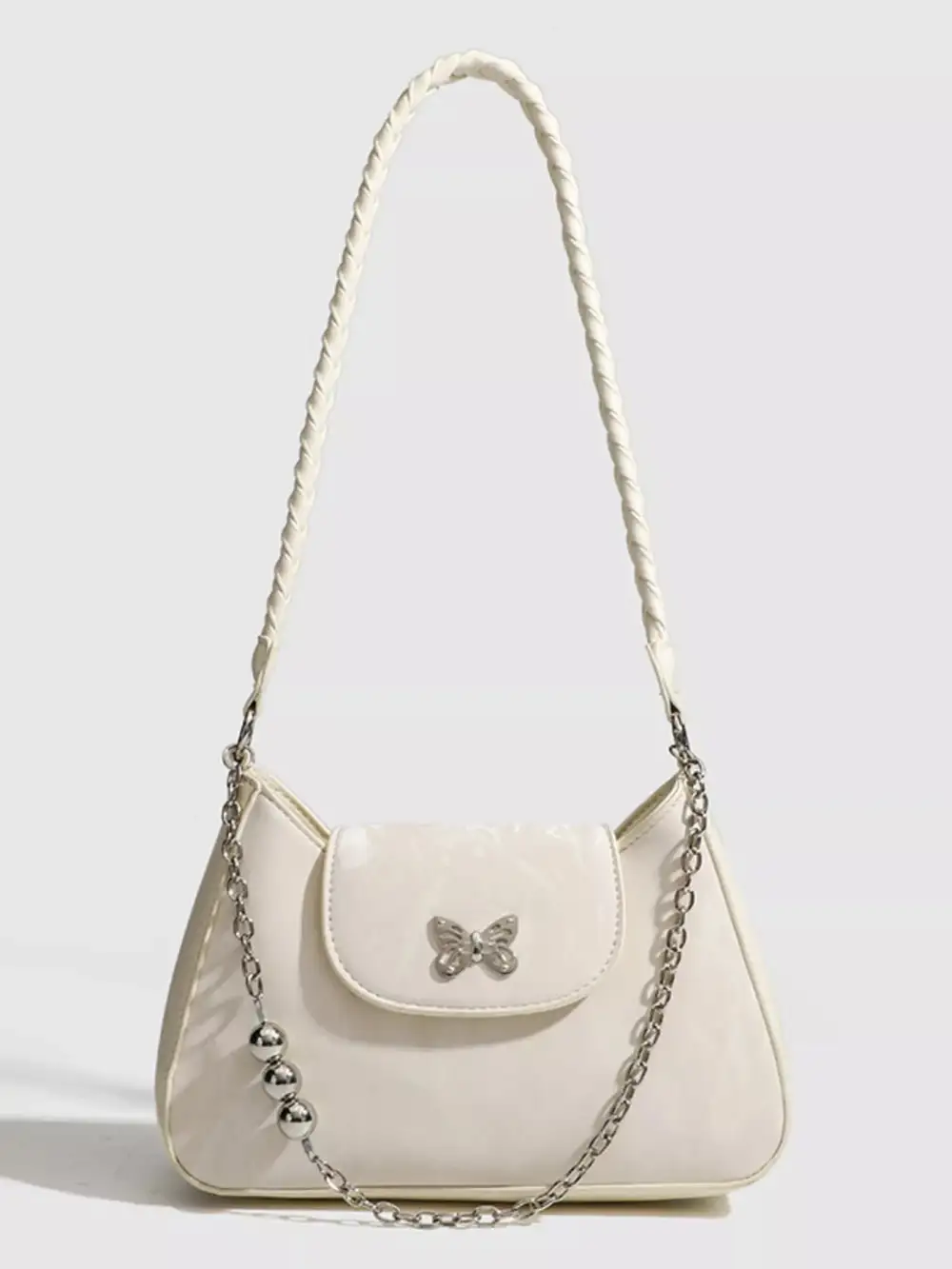 Butterfly Decor Shoulder Bag