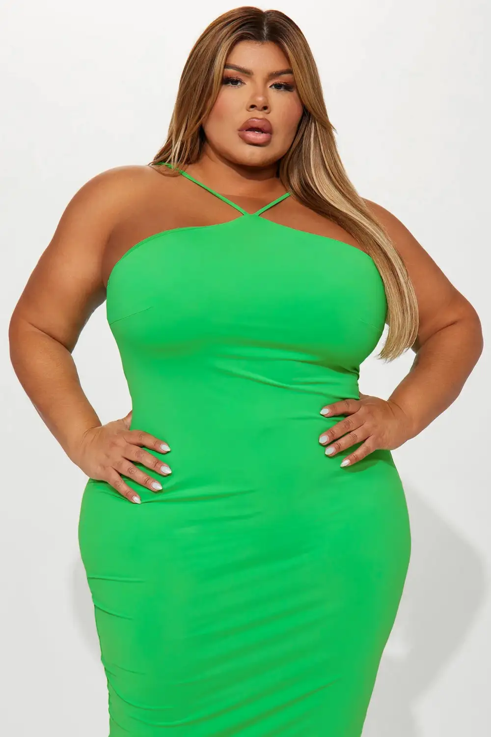 Gigi Sculpting Maxi Dress - Green