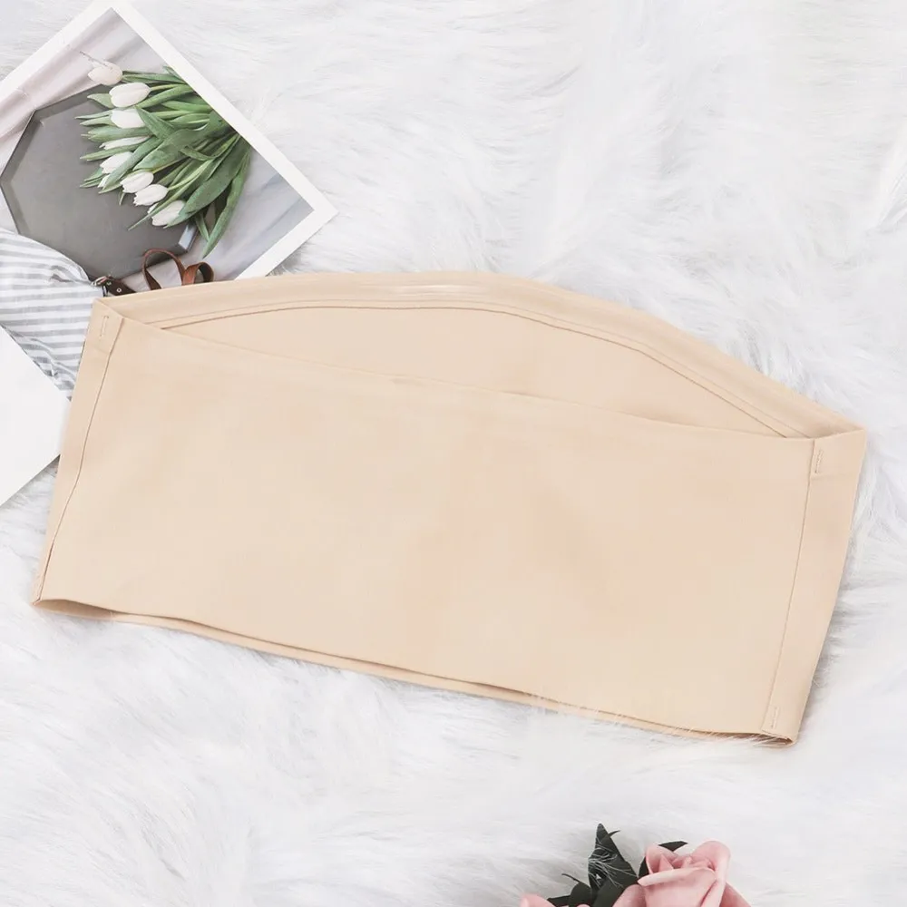 Seamless Front Closure Bandeau Bra