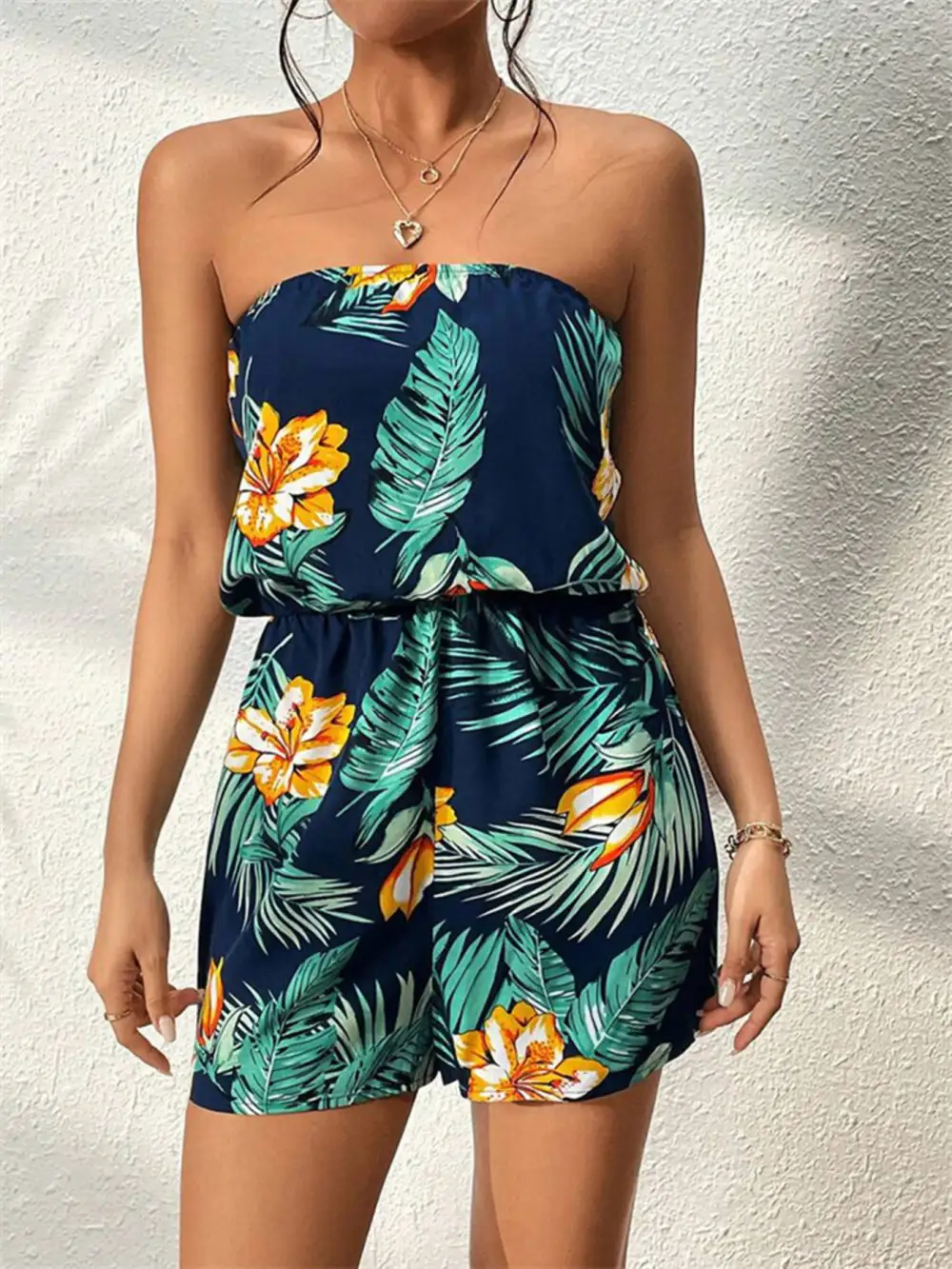 Everyday Strapless Jumpsuit Romper