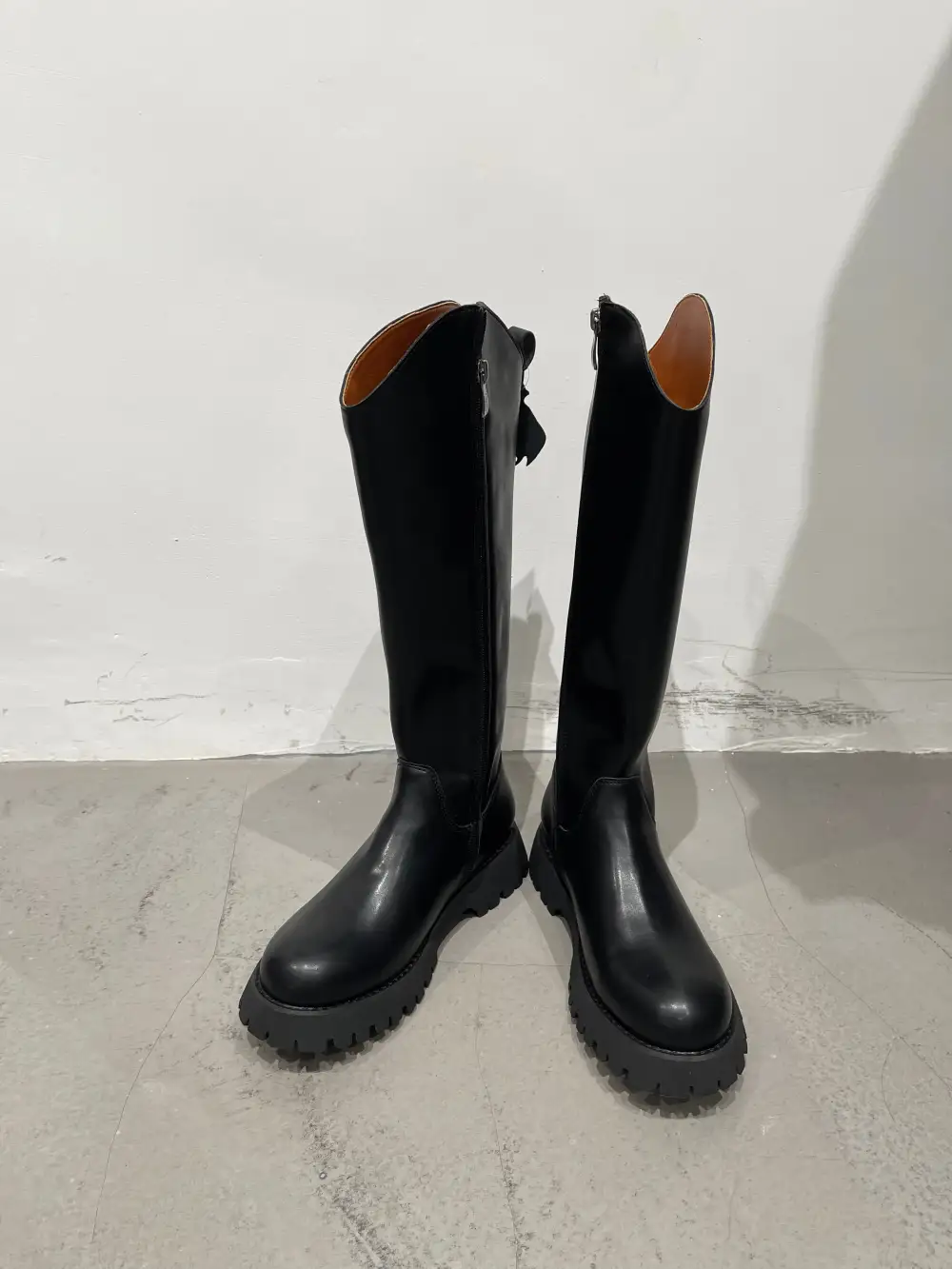 Slimline Easy Wear Faux Leather Everyday Boots