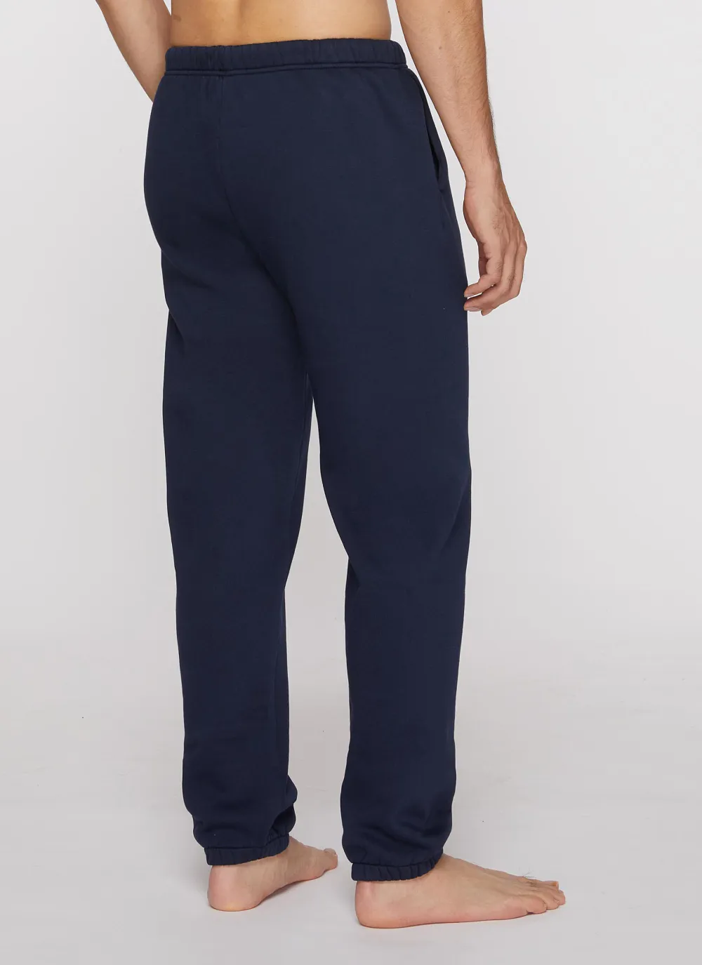 Casual Daily Soft Loose Comfortable Dark Blue Pants