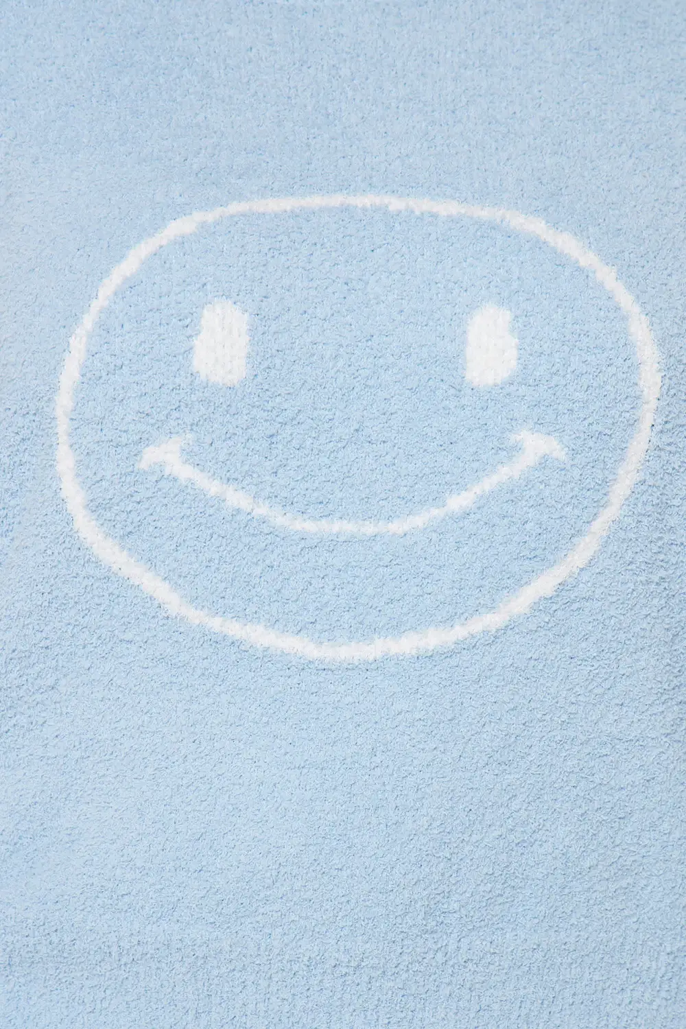 Happy Feelings Cozy Short Set - Light Blue