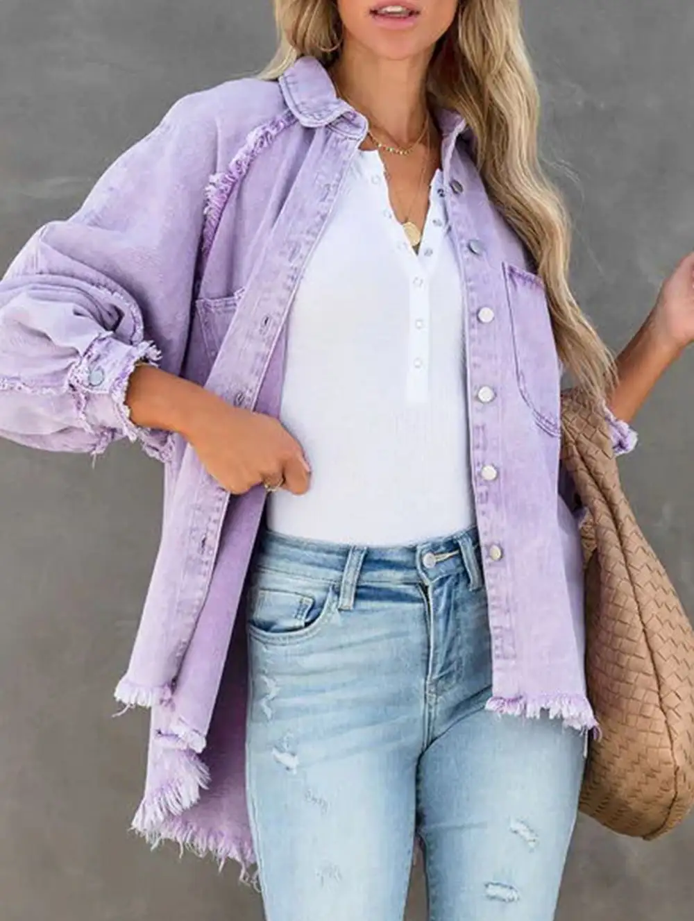Denim Patchwork Shirt