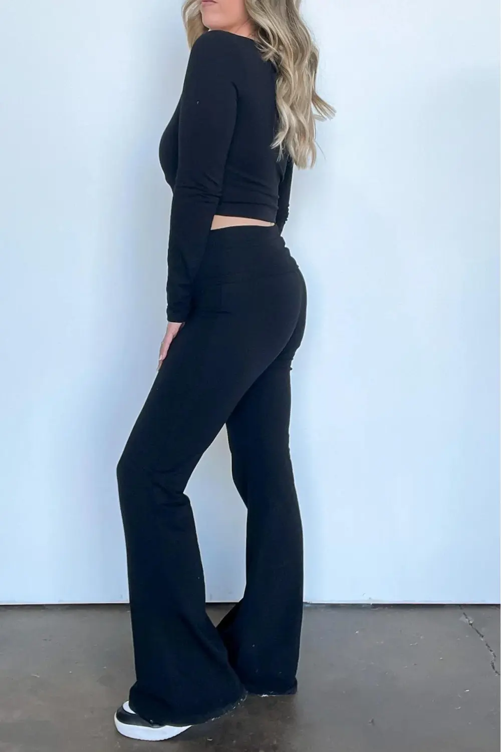 High Waist Flare Leggings