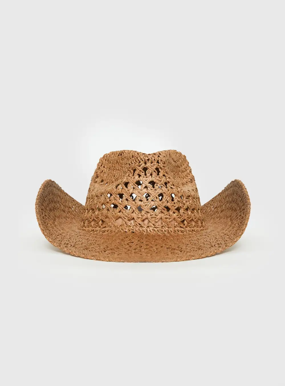 Woven Cowgirl Hat Tan