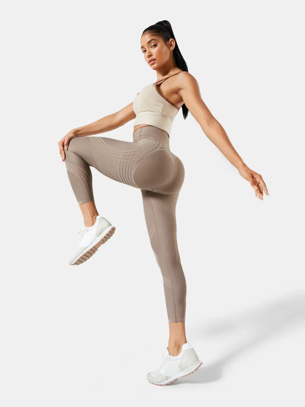 Body Sculpt 7/8 Leggings (Reversible Wear)