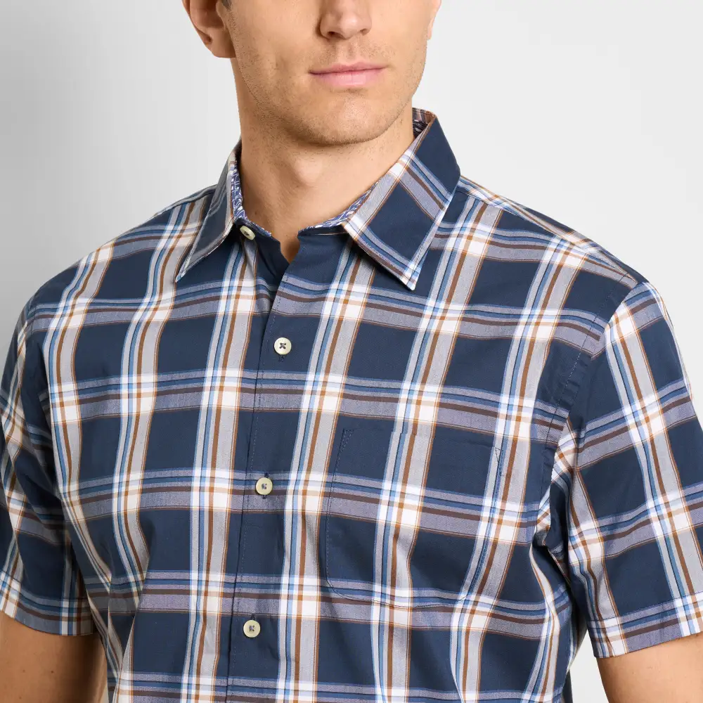 Modern Pattern Short Sleeve Shirt