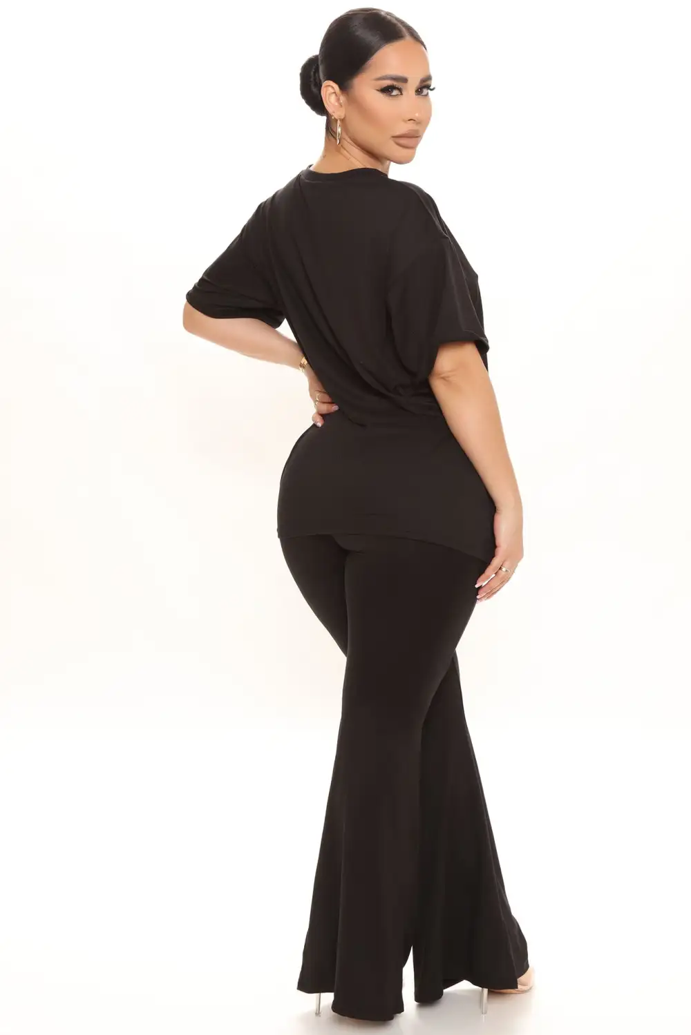 Feel A Way Pant Set - Black