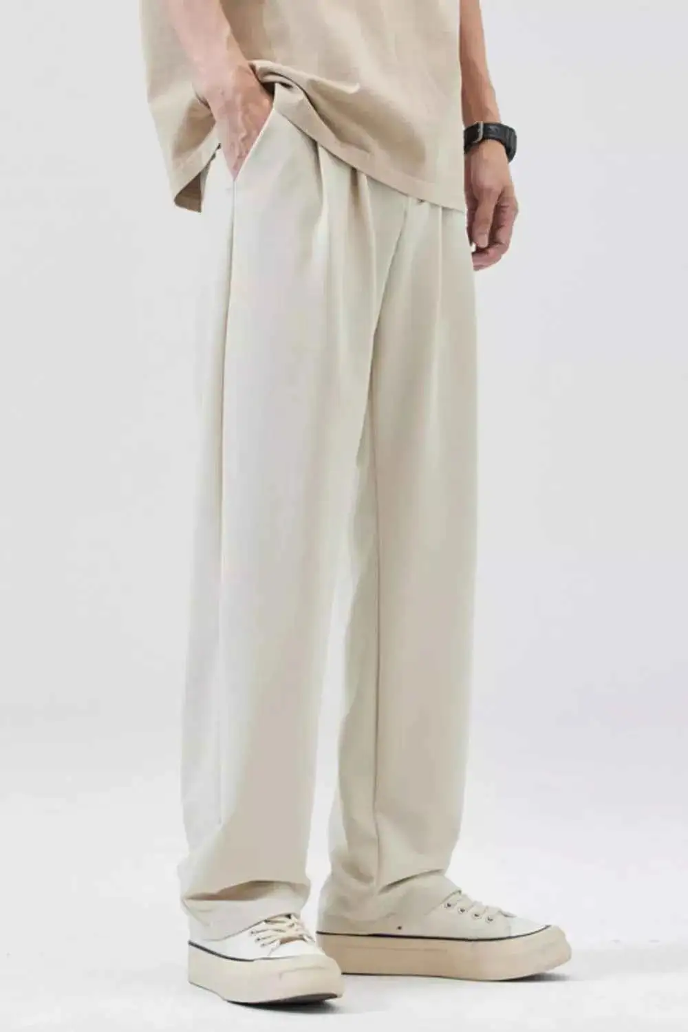 Loose Fit Casual Pants