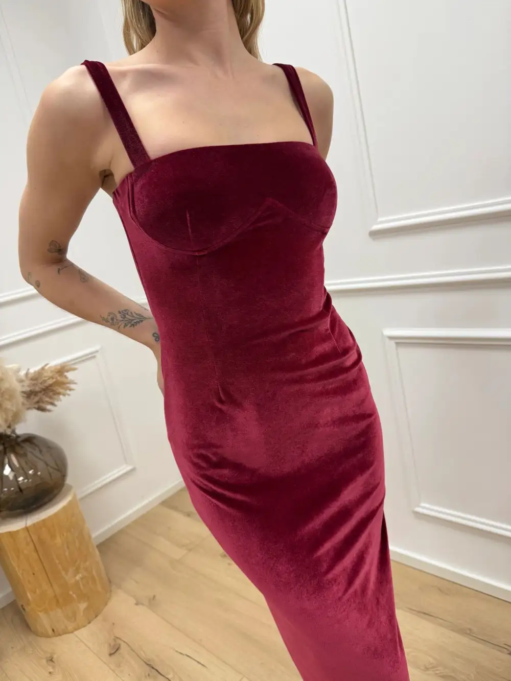 Midi Strappy Dress