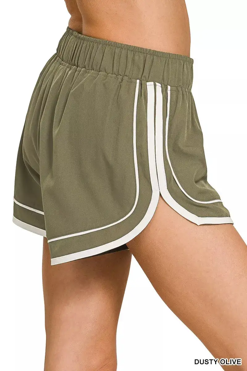 Soft Woven Lined Dolphin Shorts