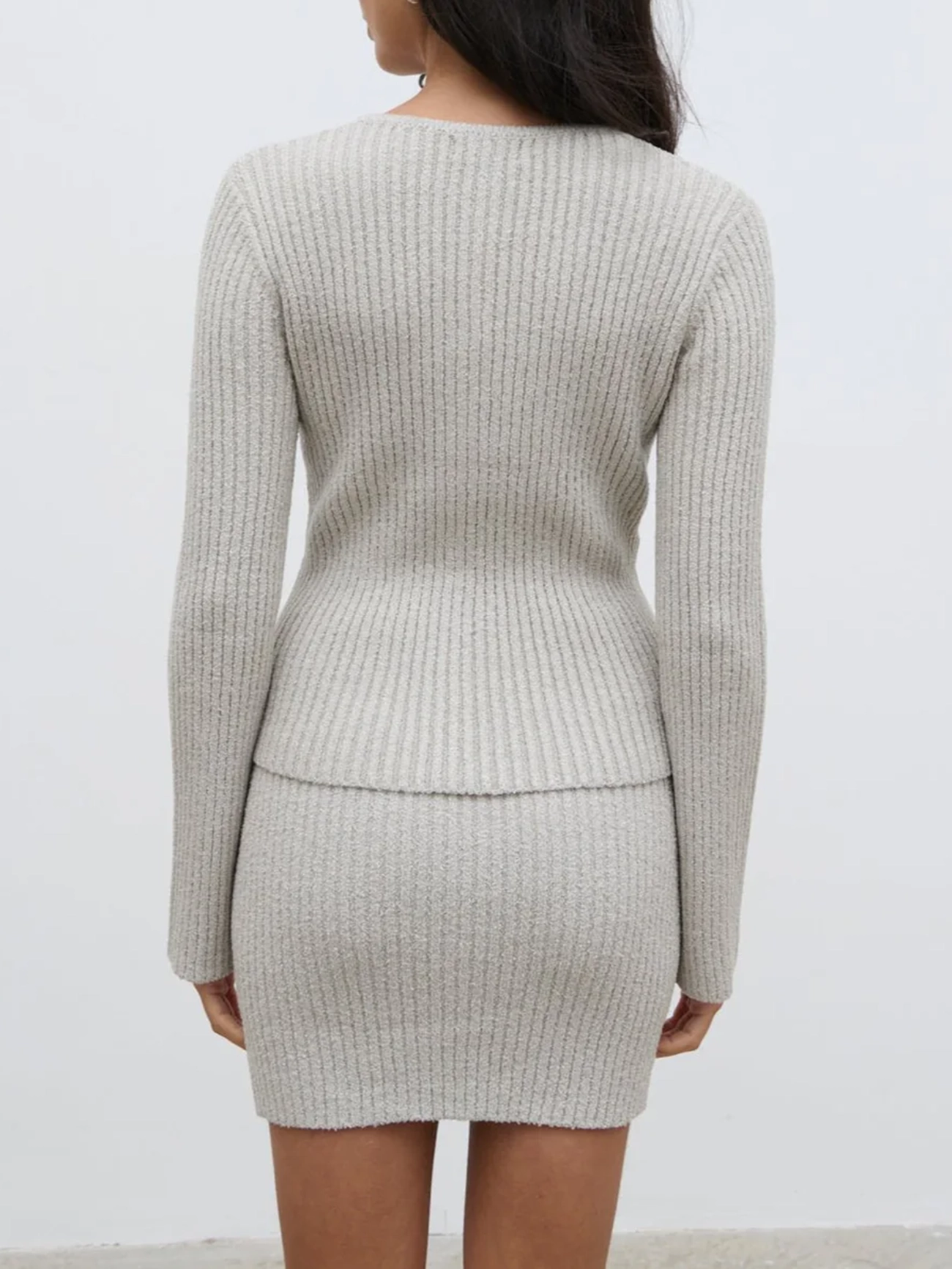 Tape Knit Cardigan
