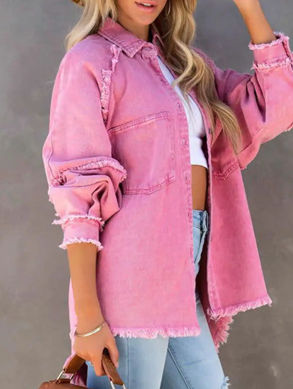 Denim Patchwork Shirt