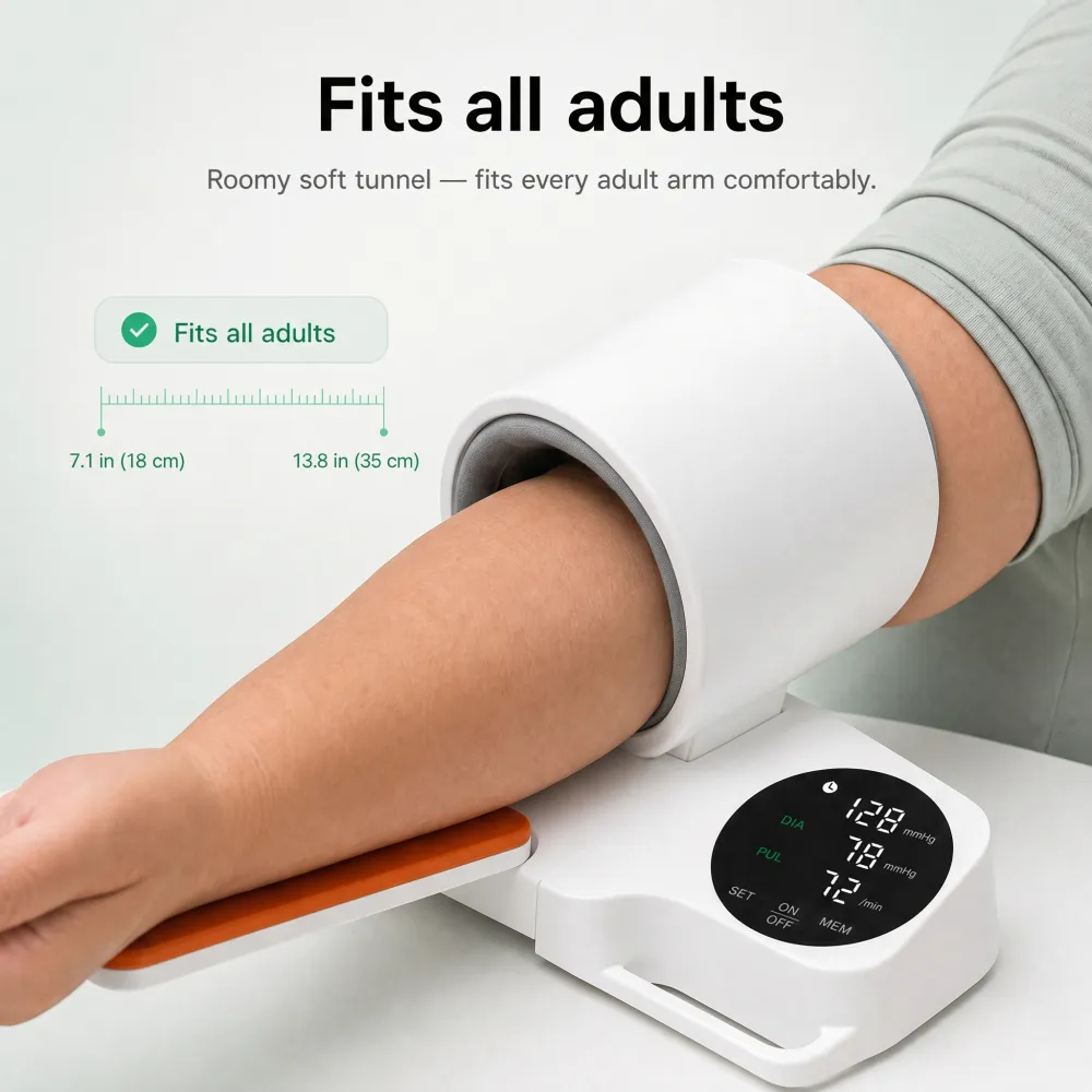 Slide-In Blood Pressure Monitor
