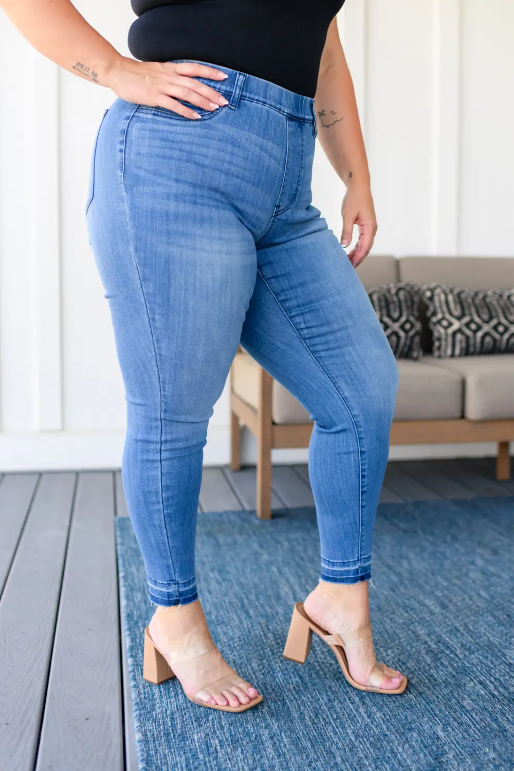 Everyday Denim Trousers
