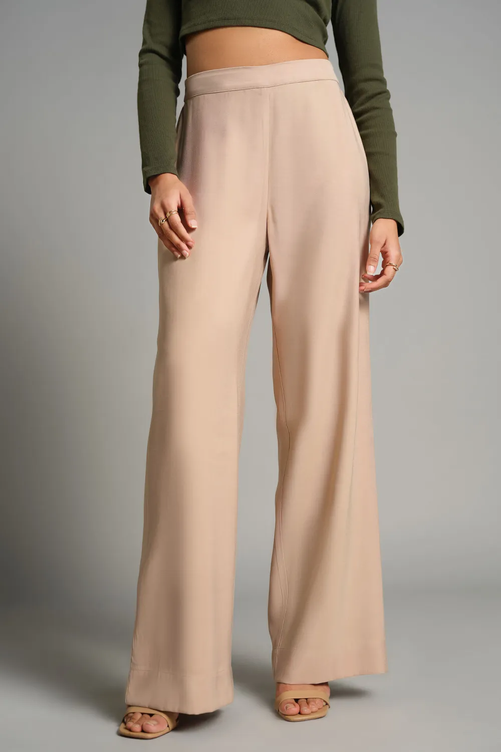 Work Wear Plain Pants