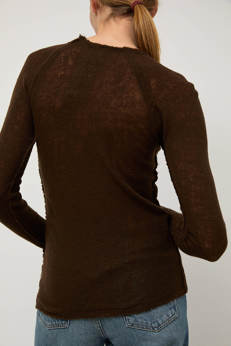 Guðrun & Guðrun Barba Crewneck in Chocolate