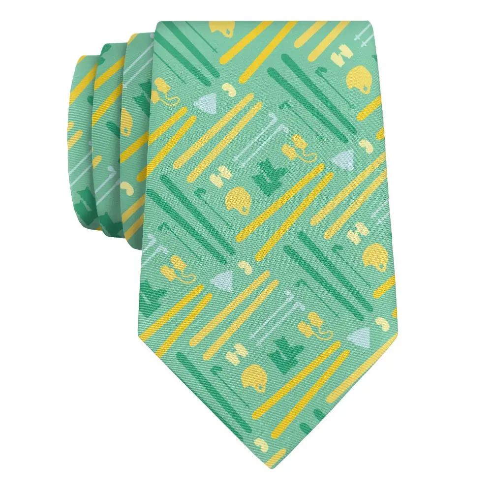 Refined Sports Design Necktie