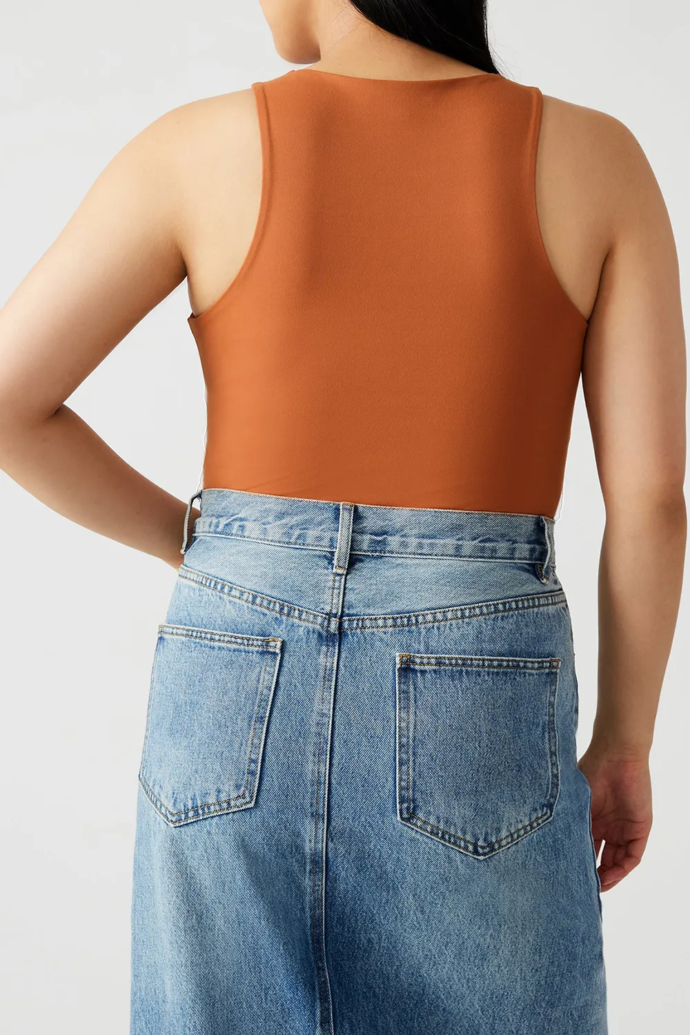 TANK BODYSUIT WHITE