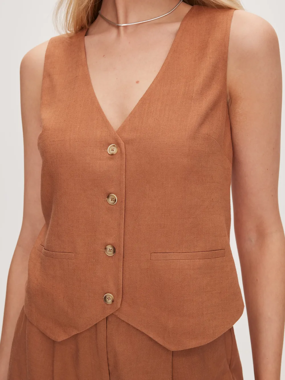 Casual Style Vest