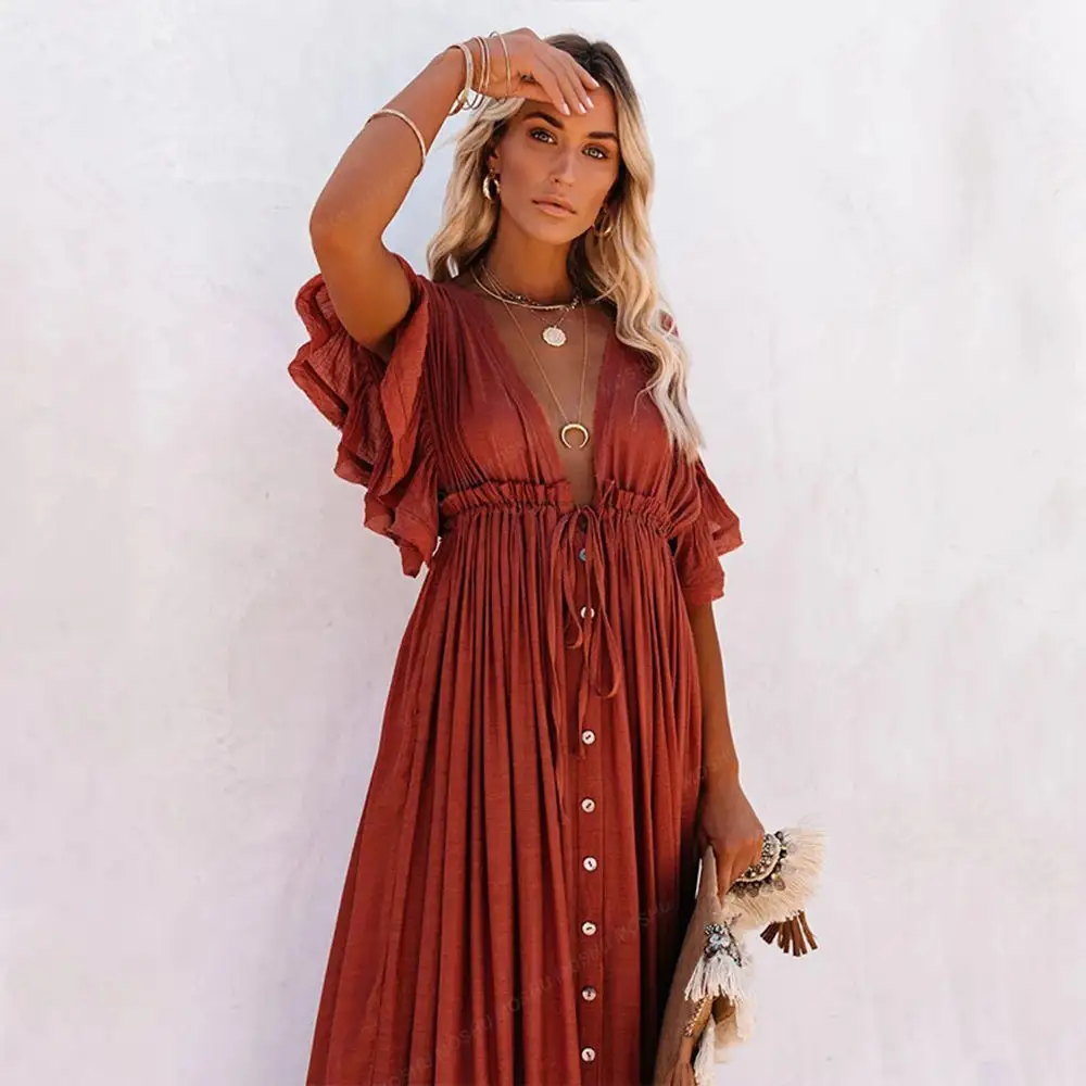 Live The Life You Long To Boho Maxi Dress