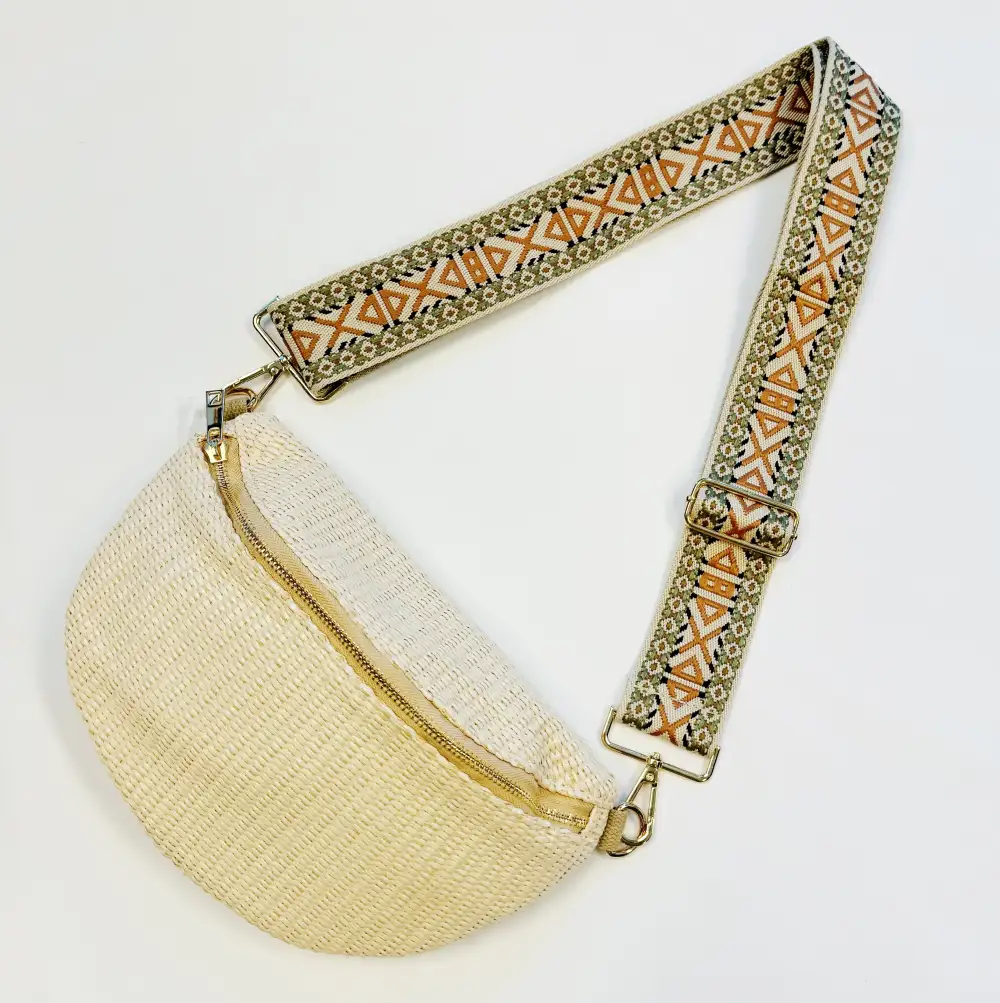 Woven Soft Crossbody Bag